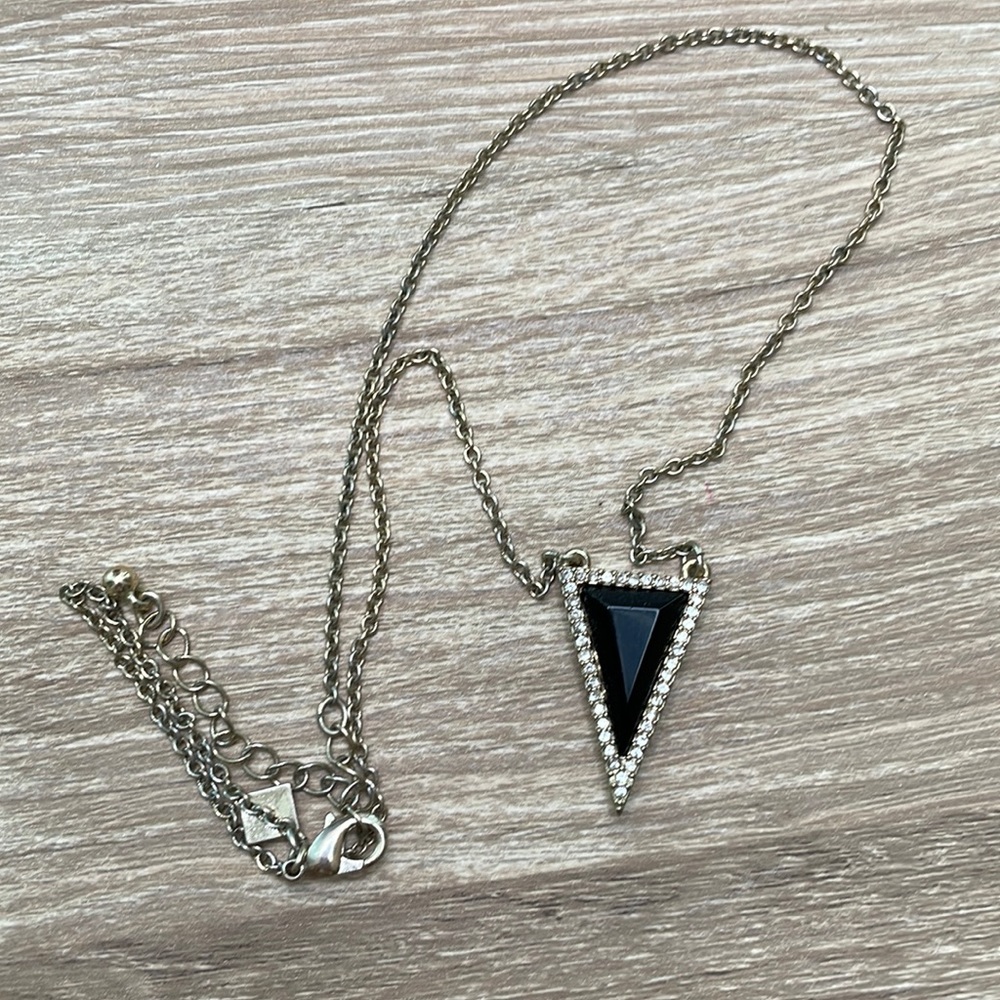 FREE with purchase of another item! Triangle necklace (Banana Republic)